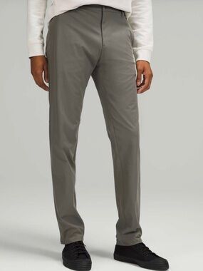 Men’s Lululemon Commission Pants Classic *Warpstreme in Grey Sage - Sz 32